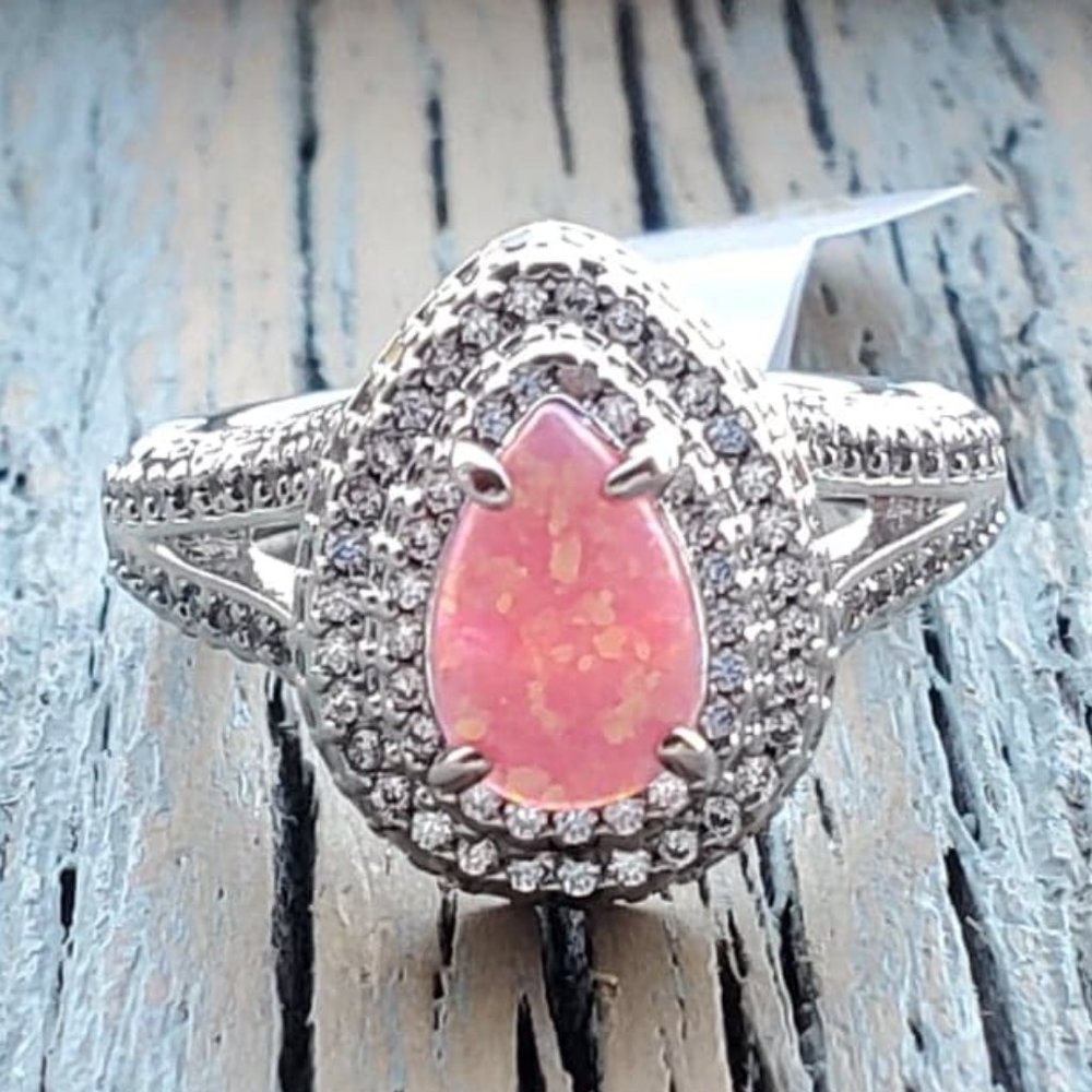 Gorgeous Bright Pink Fire Opal